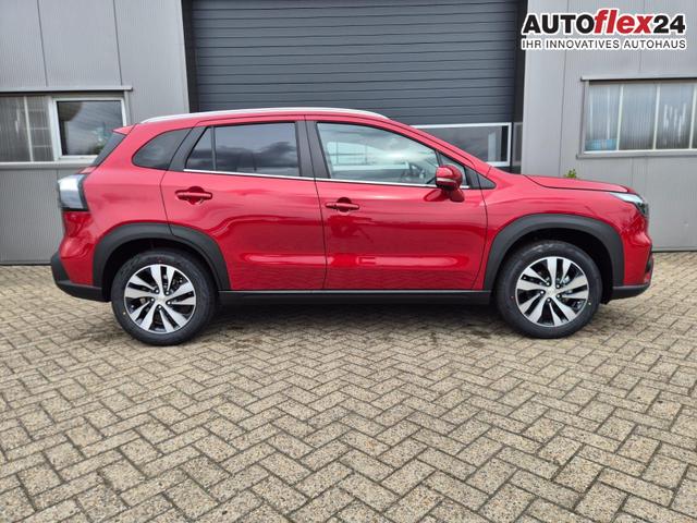 Suzuki S-Cross Comfort+ 110PS Automatik MHEV 1.4 Boosterjet Teilleder Navi Klimaautomatik Sitzheizung ACC PDC v+h 4x Kamera Suzuki-Radio Apple CarPlay Android Auto Touchscreen 2xKeyless 17-LM 