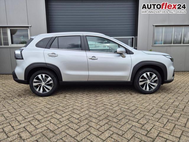 Suzuki S-Cross Comfort+ 110PS MHEV 4x4 ALLGRIP 1.4 Boosterjet Teilleder Navi Klimaautomatik Sitzheizung ACC PDC v+h 4x Kamera Suzuki-Radio Apple CarPlay Android Auto Touchscreen 2xKeyless 17-LM 