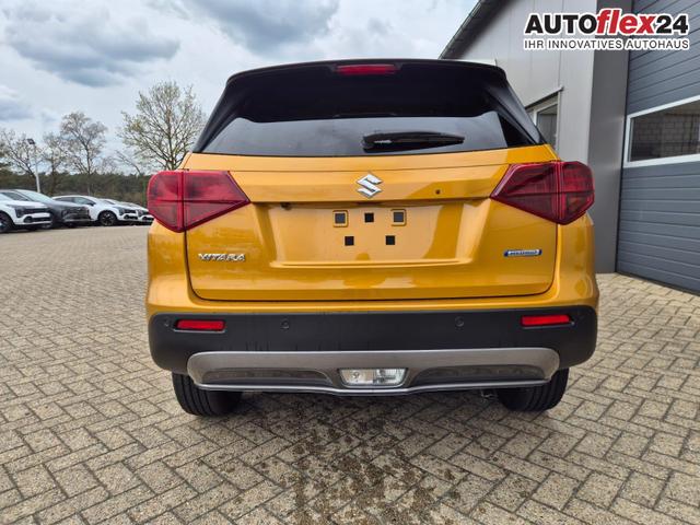 Suzuki Vitara Comfort+ 110PS Automatik MHEV 1.4 Boosterjet Teilleder Navi Klimaautomatik Sitzheizung ACC PDC v+h R&uuml;ckf.Kamera Suzuki-Radio Apple CarPlay Android Auto Touchscreen 2xKeyless 17-LM 