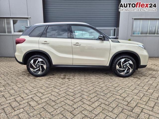 Suzuki Vitara Comfort+ 110PS MHEV 4x4 ALLGRIP 1.4 Boosterjet Allrad Teilleder mit Alcantara Navi Klimaautomatik Sitzheizung ACC PDC v+h R&uuml;ckf.Kamera Suzuki-Radio Apple CarPlay Android Auto Touchscreen 2xKeyless 17-LM 