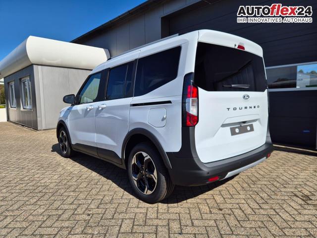 Ford Tourneo Courier 1.0 EcoBoost 125PS Active Teil-Leder Sitzheizung Lenkradheizung Klimaautomatik PDC v+h R&uuml;ckf.-Kamera ACC TWA Frontscheibe beheizb. Ford-Navi SYNC4 Apple CarPlay + Android Auto 