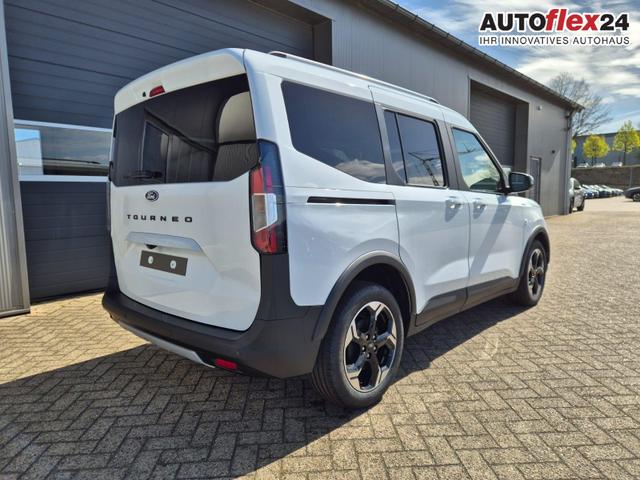 Ford Tourneo Courier 1.0 EcoBoost 125PS Active Teil-Leder Sitzheizung Lenkradheizung Klimaautomatik PDC v+h R&uuml;ckf.-Kamera ACC TWA Frontscheibe beheizb. Ford-Navi SYNC4 Apple CarPlay + Android Auto 