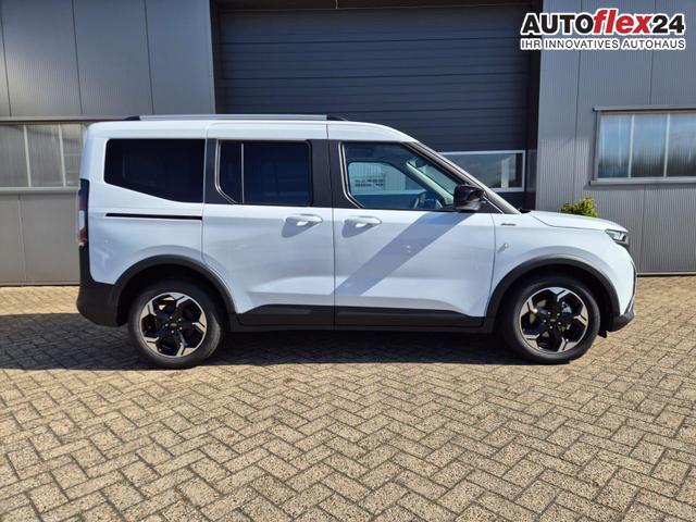 Ford Tourneo Courier 1.0 EcoBoost 125PS Active Teil-Leder Sitzheizung Lenkradheizung Klimaautomatik PDC v+h R&uuml;ckf.-Kamera ACC TWA Frontscheibe beheizb. Ford-Navi SYNC4 Apple CarPlay + Android Auto 