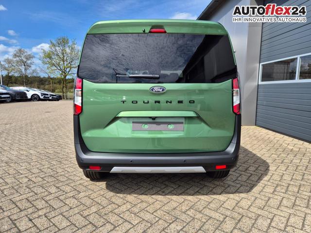 Ford Tourneo Courier 1.0 EcoBoost 125PS Active Teil-Leder Sitzheizung Lenkradheizung Klimaautomatik PDC v+h R&uuml;ckf.-Kamera ACC TWA Frontscheibe beheizb. Ford-Navi SYNC4 Apple CarPlay + Android Auto 