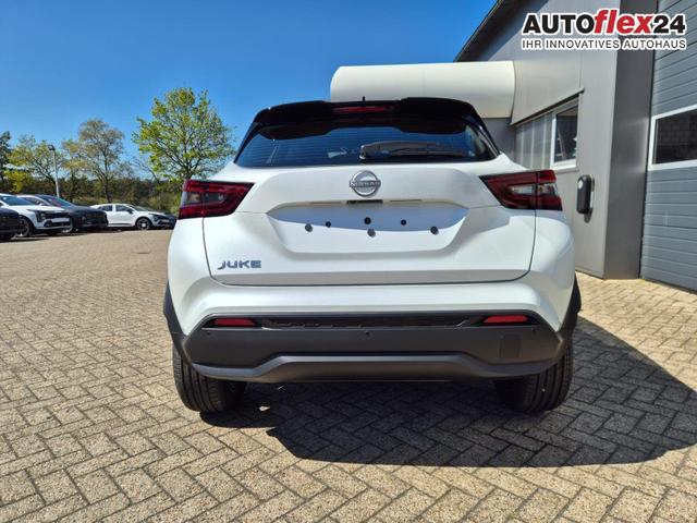 Nissan Juke 1.0 DIG-T 114PS N-Connecta Teil-Leder Klimaautomatik PDC v+h R&uuml;ckf.Kamera Bluetooth Touchscreen Apple CarPlay Android Auto 17"LM 