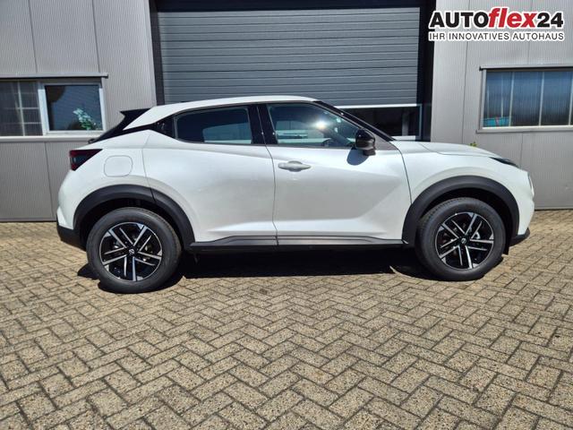 Nissan Juke 1.0 DIG-T 114PS N-Connecta Teil-Leder Klimaautomatik PDC v+h R&uuml;ckf.Kamera Bluetooth Touchscreen Apple CarPlay Android Auto 17"LM 