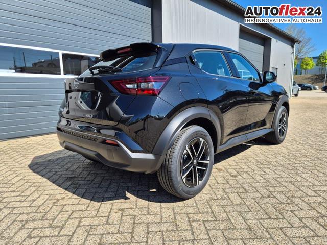 Nissan Juke 1.0 DIG-T 114PS N-Connecta Teil-Leder Klimaautomatik PDC v+h R&uuml;ckf.Kamera Bluetooth Touchscreen Apple CarPlay Android Auto 17"LM 