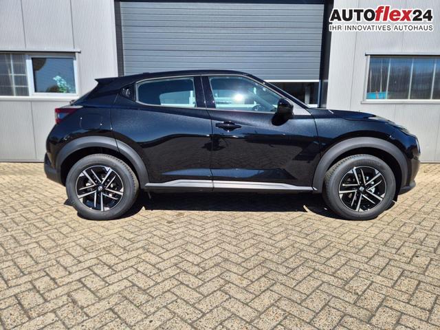 Nissan Juke 1.0 DIG-T 114PS N-Connecta Teil-Leder Klimaautomatik PDC v+h R&uuml;ckf.Kamera Bluetooth Touchscreen Apple CarPlay Android Auto 17"LM 
