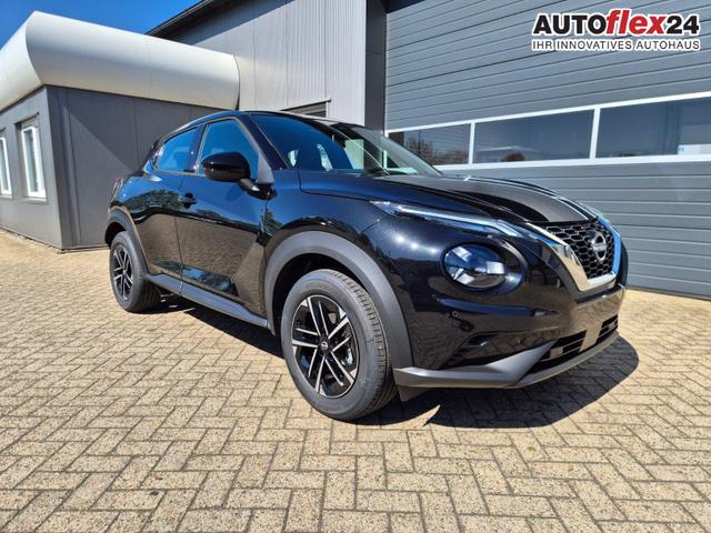 Nissan Juke 1.0 DIG-T 114PS N-Connecta Sitzheizung Lenkradheizung Teil-Leder Klimaautomatik PDC v+h R&uuml;ckf.Kamera Bluetooth Touchscreen Apple CarPlay Android Auto 17"LM 