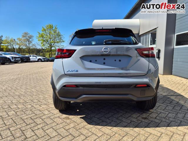 Nissan Juke 1.0 DIG-T 114PS N-Connecta Teil-Leder Klimaautomatik PDC v+h R&uuml;ckf.Kamera Bluetooth Touchscreen Apple CarPlay Android Auto 17"LM 