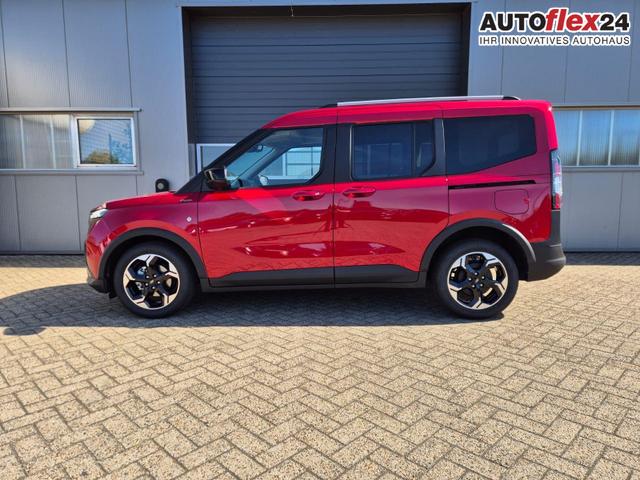 Vorlauffahrzeuge Ford Tourneo Courier - 1.0 EcoBoost 125PS Active Teil-Leder Sitzheizung Lenkradheizung Klimaautomatik PDC v h R&uuml;ckf.-Kamera ACC TWA Frontscheibe beheizb. Ford-Navi SYNC4 Apple CarPlay   Android Auto