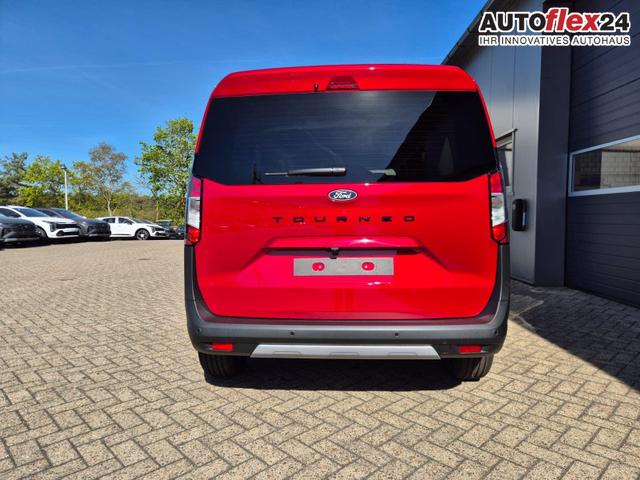 Ford Tourneo Courier 1.0 EcoBoost 125PS Active Teil-Leder Sitzheizung Lenkradheizung Klimaautomatik PDC v+h R&uuml;ckf.-Kamera ACC TWA Frontscheibe beheizb. Ford-Navi SYNC4 Apple CarPlay + Android Auto 