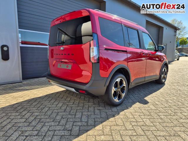 Ford Tourneo Courier 1.0 EcoBoost 125PS Active Teil-Leder Sitzheizung Lenkradheizung Klimaautomatik PDC v+h R&uuml;ckf.-Kamera ACC TWA Frontscheibe beheizb. Ford-Navi SYNC4 Apple CarPlay + Android Auto 