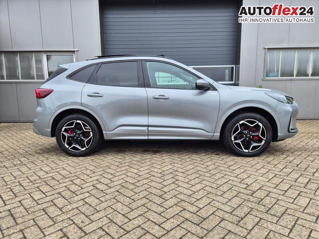 Ford Kuga ST-Line X 243PS PHEV Automatik Matrix-LED schwenkb. AHK elektr. PanoDach Sitzheizung v+h Lenkradheizung Frontscheibe beheizb. Navi SYNC4 Apple CarPlay Android Auto Touchscreen PDC 4xKamera 2xKeyless B+O Sound 19"LM vollelektr. Reichweite 65KM 