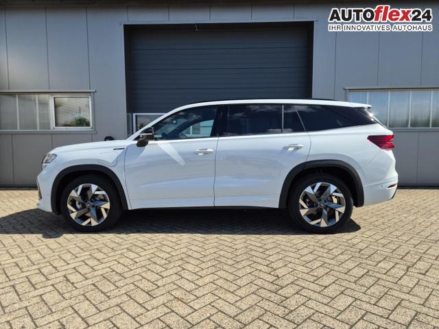 Vorlauffahrzeuge Skoda Kodiaq - Sportline 1.5 TSI 204PS PHEV DSG schwenkb. AHK elektr. PanoDach HUD Alcantara PDC v h 360&deg;Kamera CANTON Sound Klimaautomatik Sitzheizung Lenkradheizung Navi Apple CarPlay Android Auto 2xKeyless 19"LM vollelektr. Reichweite 116KM