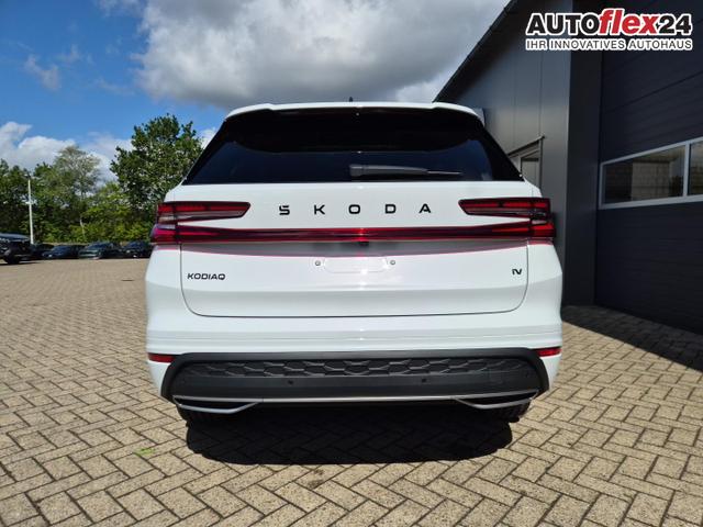 Skoda Kodiaq Sportline 1.5 TSI 204PS PHEV DSG schwenkb. AHK elektr. PanoDach HUD Alcantara PDC v+h 360&deg;Kamera CANTON Sound Klimaautomatik Sitzheizung Lenkradheizung Navi Apple CarPlay Android Auto 2xKeyless 19"LM vollelektr. Reichweite 116KM 