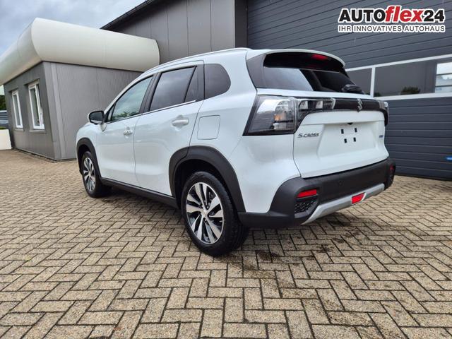 Suzuki S-Cross Comfort+ 110PS MHEV 4x4 ALLGRIP 1.4 Boosterjet Teilleder Navi Klimaautomatik Sitzheizung ACC PDC v+h 4x Kamera Suzuki-Radio Apple CarPlay Android Auto Touchscreen 2xKeyless 17-LM 