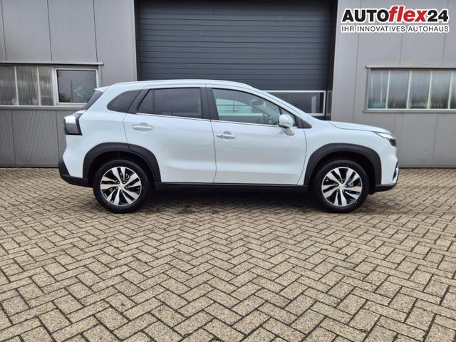 Suzuki S-Cross Comfort+ 110PS MHEV 4x4 ALLGRIP 1.4 Boosterjet Teilleder Navi Klimaautomatik Sitzheizung ACC PDC v+h 4x Kamera Suzuki-Radio Apple CarPlay Android Auto Touchscreen 2xKeyless 17-LM 