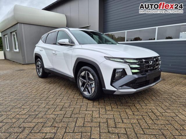 Hyundai TUCSON Trend 1.6 T-GDI 150PS Automatik TZ 2026 Teil-Leder Sitzheizung v+h Lenkradheizung Klimaautomatik Navi Touchscreen DAB+ Apple CarPlay + Android Auto PDC R&uuml;ckf.-Kamera Matrix-LED-Scheinw. 