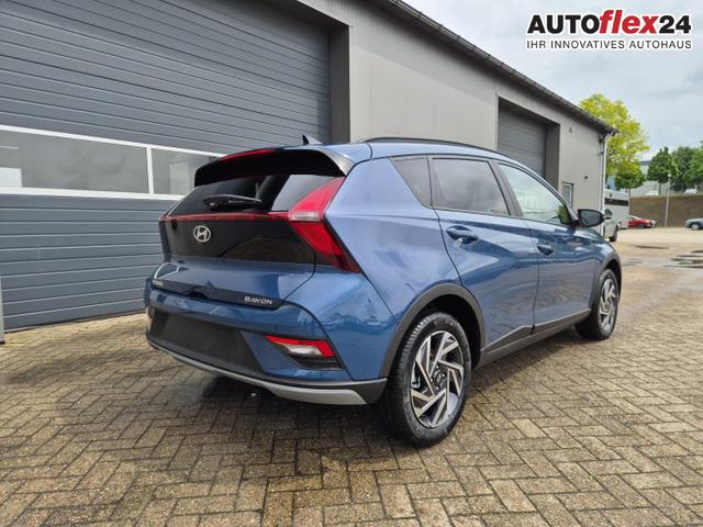 Hyundai BAYON Trend 1.0 T-GDI 90PS Automatik Klimaautomatik R&uuml;ckf.Kamera Parksensoren Sitzheizung Lenkradheizung Bluetooth Touchscreen Tempomat Apple CarPlay + Android Auto 16"LM 
