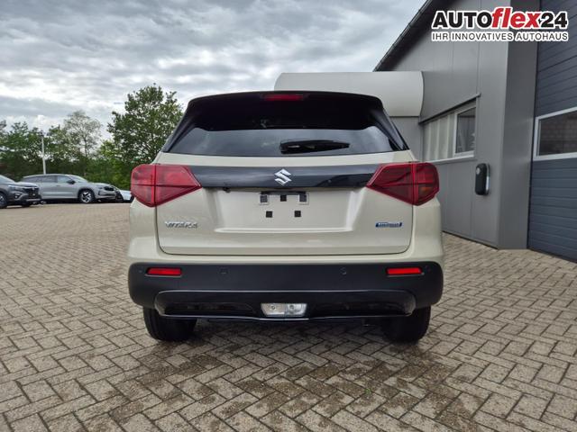 Suzuki Vitara Comfort+ 110PS Automatik MHEV 4x4 ALLGRIP 1.4 Boosterjet Black Edition Panodach Teilleder Navi Klimaautomatik Sitzheizung ACC PDC v+h R&uuml;ckf.Kamera Suzuki-Radio Apple CarPlay Android Auto Touchscreen 2xKeyless 17-LM 