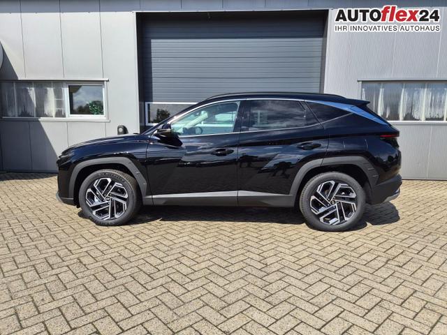 Vorlauffahrzeuge Hyundai TUCSON - Trend 1.6 T-GDI 288PS Automatik PHEV Krell-Sound Teill-Leder elektr. Heckklappe ACC Klimaautomatik Sitzheizung Lenkrandheizung Navi PDC v h R&uuml;ckf.Kamera Apple CarPlay   Android Auto 2xKeyless 19-LM vollelektr. Reichweite 68KM