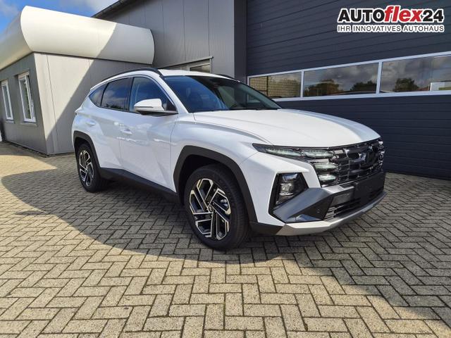 Hyundai TUCSON Trend 1.6 T-GDI 288PS Automatik PHEV Krell-Sound Teill-Leder elektr. Heckklappe ACC Klimaautomatik Sitzheizung Lenkrandheizung Navi PDC v+h R&uuml;ckf.Kamera Apple CarPlay + Android Auto 2xKeyless 19-LM vollelektr. Reichweite 68KM 
