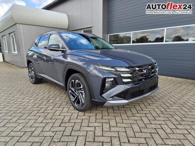 Hyundai TUCSON Trend 1.6 T-GDI 288PS Automatik PHEV Krell-Sound Teill-Leder elektr. Heckklappe ACC Klimaautomatik Sitzheizung Lenkrandheizung Navi PDC v+h R&uuml;ckf.Kamera Apple CarPlay + Android Auto 2xKeyless 19-LM vollelektr. Reichweite 68KM 