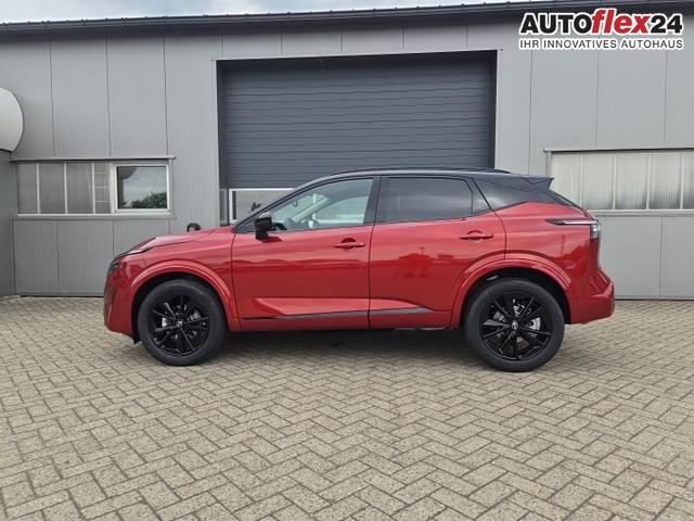 Vorlauffahrzeuge Nissan Qashqai - 1.3 DIG-T MHEV 158 PS X-Tronic N-Design Head-Up Display Teil-Leder Klimaautomatik Sitzheizung Lenkradheizung Navi elektr. Heckklappe ACC PDC v h 360&deg;Kamera DAB Bluetooth Touchscreen Apple CarPlay Android Auto 19"Zoll