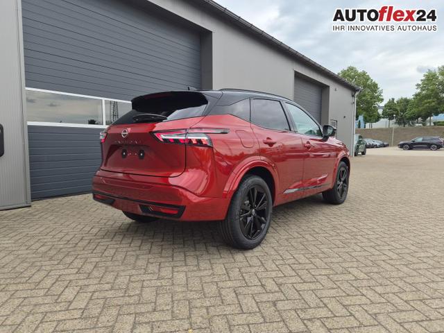 Nissan Qashqai 1.3 DIG-T MHEV 158 PS X-Tronic N-Design Head-Up Display Teil-Leder Klimaautomatik Sitzheizung Lenkradheizung Navi elektr. Heckklappe ACC PDC v+h 360&deg;Kamera DAB Bluetooth Touchscreen Apple CarPlay Android Auto 19"Zoll 