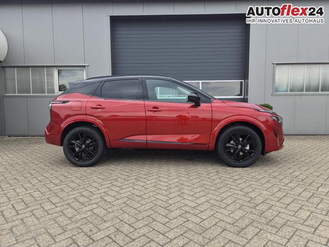 Nissan Qashqai 1.3 DIG-T MHEV 158 PS X-Tronic N-Design Head-Up Display Teil-Leder Klimaautomatik Sitzheizung Lenkradheizung Navi elektr. Heckklappe ACC PDC v+h 360&deg;Kamera DAB Bluetooth Touchscreen Apple CarPlay Android Auto 19"Zoll 