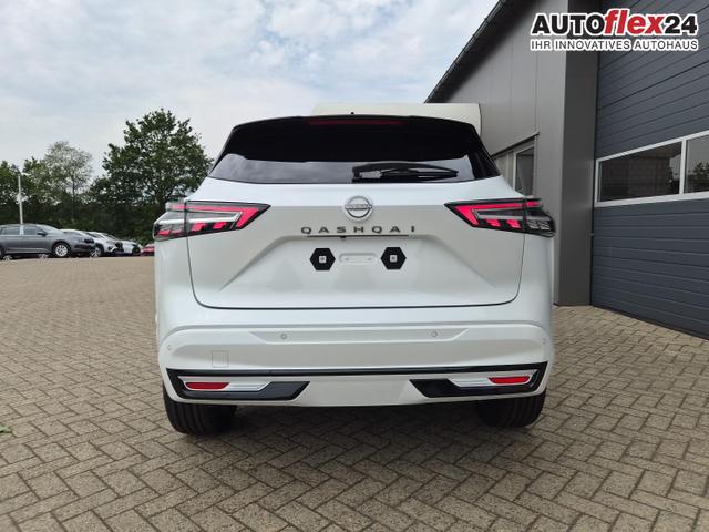 Nissan Qashqai 1.3 DIG-T MHEV 158 PS X-Tronic N-Design Head-Up Display Teil-Leder Klimaautomatik Sitzheizung Lenkradheizung Navi elektr. Heckklappe ACC PDC v+h 360&deg;Kamera DAB Bluetooth Touchscreen Apple CarPlay Android Auto 19"Zoll 