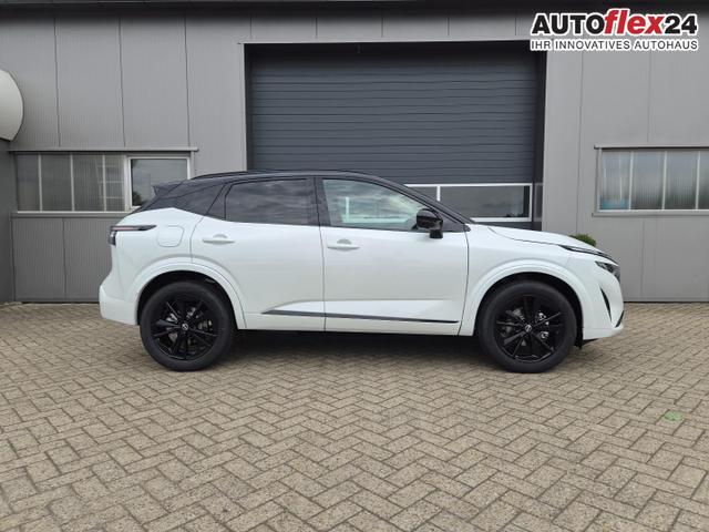 Nissan Qashqai 1.3 DIG-T MHEV 158 PS X-Tronic N-Design Head-Up Display Teil-Leder Klimaautomatik Sitzheizung Lenkradheizung Navi elektr. Heckklappe ACC PDC v+h 360&deg;Kamera DAB Bluetooth Touchscreen Apple CarPlay Android Auto 19"Zoll 