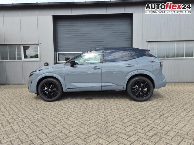 Vorlauffahrzeuge Nissan Qashqai - 1.3 DIG-T MHEV 158 PS X-Tronic N-Design PanoDach Teil-Leder Klimaautomatik Sitzheizung Lenkradheizung Navi ACC PDC v h 360&deg;Kamera DAB Bluetooth Touchscreen Apple CarPlay Android Auto 19"Zoll
