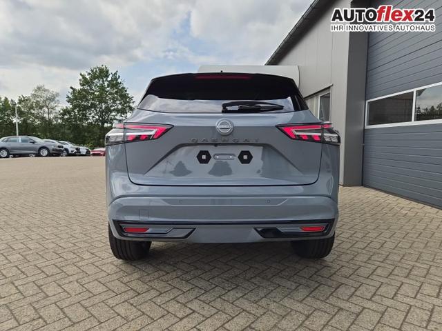 Nissan Qashqai 1.3 DIG-T MHEV 158 PS X-Tronic N-Design PanoDach Teil-Leder Klimaautomatik Sitzheizung Lenkradheizung Navi ACC PDC v+h 360&deg;Kamera DAB Bluetooth Touchscreen Apple CarPlay Android Auto 19"Zoll 