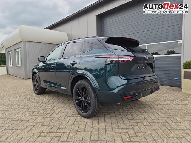 Nissan Qashqai 1.3 DIG-T MHEV 158 PS X-Tronic N-Design PanoDach Teil-Leder Klimaautomatik Sitzheizung Lenkradheizung Navi ACC PDC v+h 360&deg;Kamera DAB Bluetooth Touchscreen Apple CarPlay Android Auto 19"Zoll 