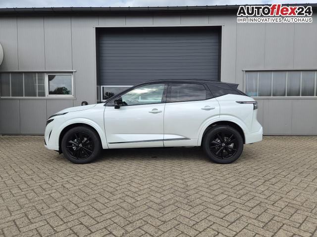 Vorlauffahrzeuge Nissan Qashqai - 1.3 DIG-T MHEV 158 PS X-Tronic N-Design PanoDach Teil-Leder Klimaautomatik Sitzheizung Lenkradheizung Navi ACC PDC v h 360&deg;Kamera DAB Bluetooth Touchscreen Apple CarPlay Android Auto 19"Zoll