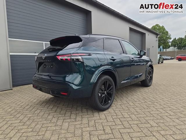 Nissan Qashqai 1.3 DIG-T MHEV 158 PS X-Tronic N-Design Head-Up Display Teil-Leder Klimaautomatik Sitzheizung Lenkradheizung Navi elektr. Heckklappe ACC PDC v+h 360&deg;Kamera DAB Bluetooth Touchscreen Apple CarPlay Android Auto 19"Zoll 