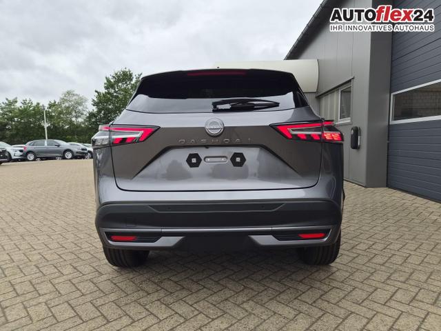 Nissan Qashqai 1.3 DIG-T MHEV 158 PS X-Tronic Tekna Voll-Leder Klimaautomatik PanoGlasdach Sitzheizung Lenkradheizung Navi Head-Up Display elektr. Heckklappe ACC PDC v+h 360&deg;Kamera DAB Bluetooth Touchscreen Apple CarPlay Android Auto 19"LM 