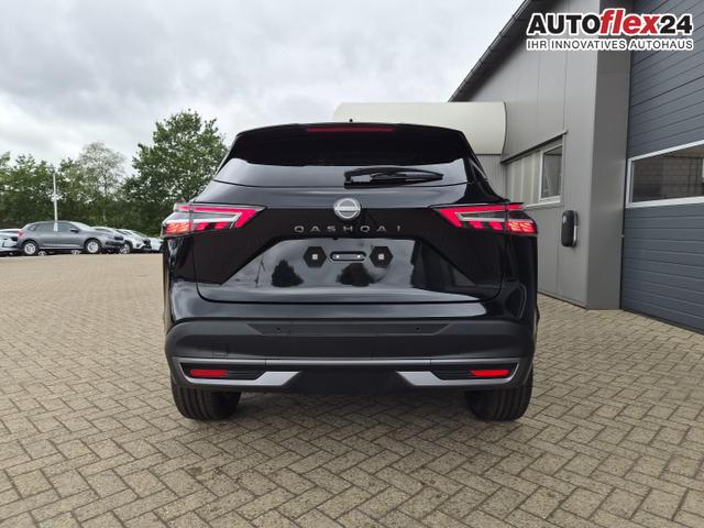 Nissan Qashqai 1.3 DIG-T MHEV 158 PS X-Tronic Tekna Voll-Leder Klimaautomatik PanoGlasdach Sitzheizung Lenkradheizung Navi Head-Up Display elektr. Heckklappe ACC PDC v+h 360&deg;Kamera DAB Bluetooth Touchscreen Apple CarPlay Android Auto 19"LM 