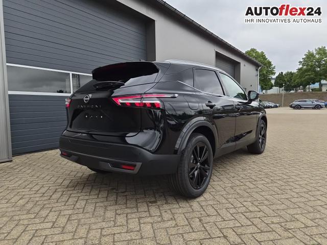 Nissan Qashqai 1.3 DIG-T MHEV 158 PS X-Tronic Tekna Voll-Leder Klimaautomatik PanoGlasdach Sitzheizung Lenkradheizung Navi Head-Up Display elektr. Heckklappe ACC PDC v+h 360&deg;Kamera DAB Bluetooth Touchscreen Apple CarPlay Android Auto 19"LM 