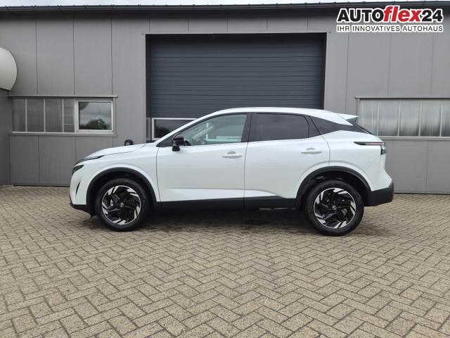Vorlauffahrzeuge Nissan Qashqai - 1.3 DIG-T MHEV 158 PS X-Tronic N-Connecta Teil-Leder PanoGlasdach Klimaautomatik Sitzheizung Lenkradheizung Navi ACC PDC v h 360&deg;Kamera DAB Bluetooth Touchscreen Apple CarPlay Android Auto 18"LM