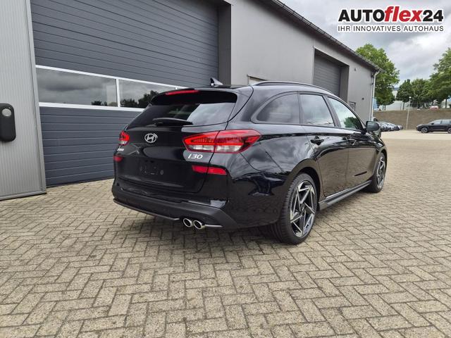 Hyundai i30 Kombi 1.6 T-GDI 150PS Automatik N-Line Sitzheizung Lenkradheizung Klimaautomatik Navi 10,3"-Touchscreen Bluelink Apple CarPlay + Android Auto PDC v+h R&uuml;ckf.Kamera 18-LM 