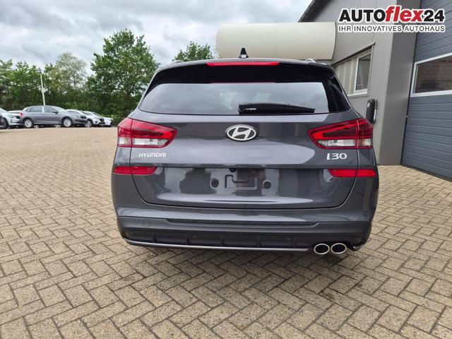 Hyundai i30 Kombi 1.6 T-GDI 150PS Automatik N-Line Sitzheizung Lenkradheizung Klimaautomatik Navi 10,3"-Touchscreen Bluelink Apple CarPlay + Android Auto PDC v+h R&uuml;ckf.Kamera 18-LM 