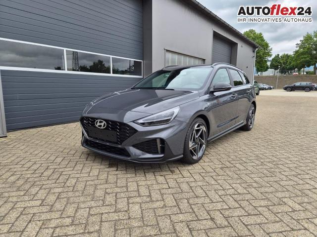 Hyundai i30 Kombi 1.6 T-GDI 150PS Automatik N-Line Sitzheizung Lenkradheizung Klimaautomatik Navi 10,3"-Touchscreen Bluelink Apple CarPlay + Android Auto PDC v+h R&uuml;ckf.Kamera 18-LM 