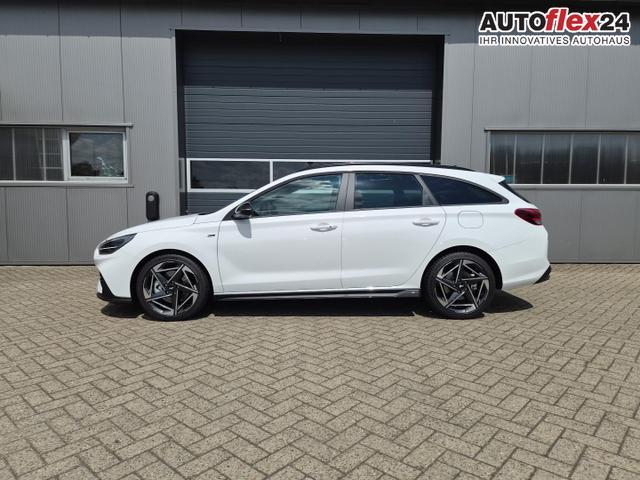 Vorlauffahrzeuge Hyundai i30 Kombi - 1.6 T-GDI 150PS Automatik N-Line Sitzheizung Lenkradheizung Klimaautomatik Navi 10,3"-Touchscreen Bluelink Apple CarPlay   Android Auto PDC v h R&uuml;ckf.Kamera 18-LM