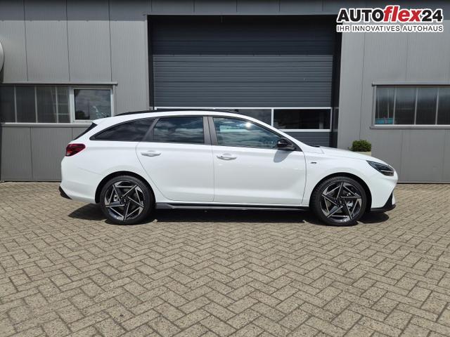 Hyundai i30 Kombi 1.6 T-GDI 150PS Automatik N-Line Sitzheizung Lenkradheizung Klimaautomatik Navi 10,3"-Touchscreen Bluelink Apple CarPlay + Android Auto PDC v+h R&uuml;ckf.Kamera 18-LM 