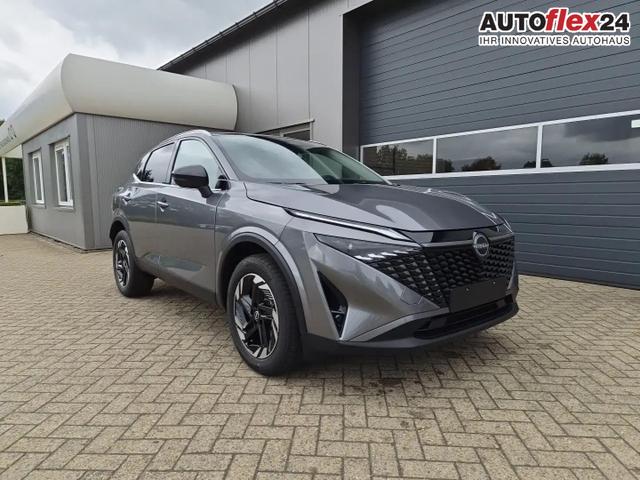 Nissan Qashqai 1.3 DIG-T MHEV 158 PS X-Tronic N-Connecta Teil-Leder PanoGlasdach Klimaautomatik Sitzheizung Lenkradheizung Navi ACC PDC v+h 360&deg;Kamera DAB Bluetooth Touchscreen Apple CarPlay Android Auto 18"LM 