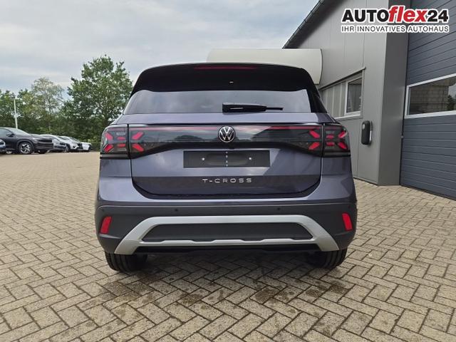 Vorlauffahrzeuge Volkswagen T-Cross - 1.0 TSI 116PS DSG Life AHK (abnehmbar) IQ.LIGHT-LED-Matrix Sitzheizung R&uuml;ckf.Kamera Klimaautomatik Abstandstempomat Apple CarPlay Android Auto