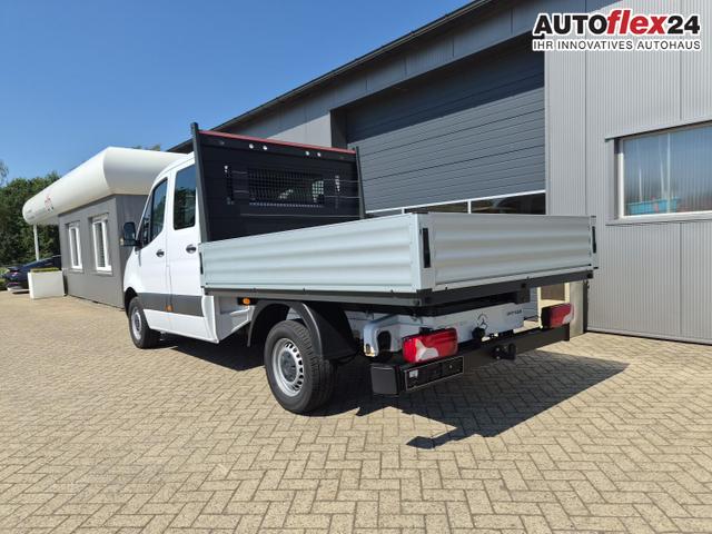 Mercedes-Benz Sprinter 317 Pritsche Doppelkabine L2 2.0 CDi 170PS Automatik Heckantrieb 3,5t 6-Sitzer AHK Klimaautomatik Bluetooth DAB Apple CarPlay Android Auto R&uuml;ckf.Kamera Tempomat Ganzj.Reifen 